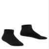 FALKE Unisex-Child Family Sneaker Socks, Cotton, Black (Black 3000), 7-9.5, 1 Pair view 1