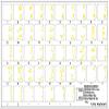 Urdu Keyboard Labels Layout with Yellow Lettering Transparent Background for Desktop, Laptop and Notebook view 2