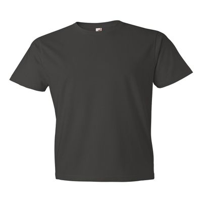Anvil Ringspun Fashion Fit T-Shirt, Smoke , Medium