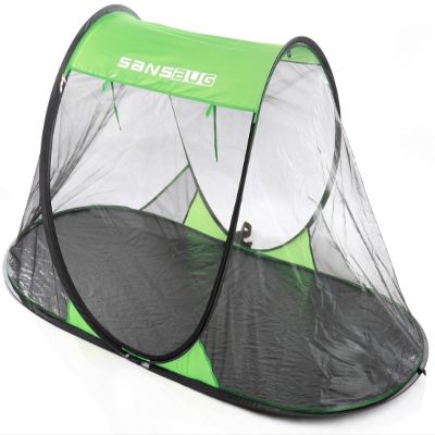 SansBug Instant Pop up Mosquito Net Tent for 1 Person (Tarp Floor)