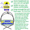 SansBug Instant Pop up Mosquito Net Tent for 1 Person (Tarp Floor) view 2