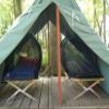 SansBug Instant Pop up Mosquito Net Tent for 1 Person (Tarp Floor) view 4