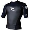Rip Curl Dawn Patrol Short Sleeve Jacket (Black, X-Large) view 1