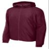 SPORT-TEK Unisex Hooded Raglan Jacket | Lightweight Rain Jacket for Men & Women, Zip Up Windbreaker view 3