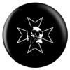 Bowlerstore Products Iron Cross Skull Ball (10lbs) view 1