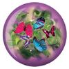 Butterflies Glow Viz-A-Ball Bowling Ball (6lbs) view 1