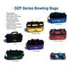 Bowlerstore Products Double Zipper Soft Pack Bag- 6 Colors Available (3 Ball, Green/Black) view 1