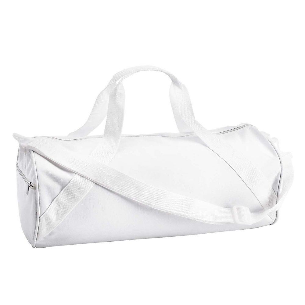 Liberty Bags 8805 Barrel Duffel - WHITE - OS