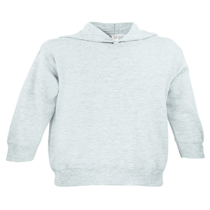 Toddler Hooded Sweatshirt with Pockets (Ash) (2T)