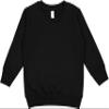RABBIT SKINS Toddler Fleece Long Sleeve Pullover Sweatshirt, Black, 3T view 1