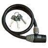 Wire Lock JC-020W-600 BK Black view 1