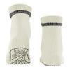 FALKE Women's Cuddle Pads Slipper Socks, Cozy Warm, Cotton Merino Wool, House Socks for Winter and Fall, Sole Grips, White (Off-White 2049), 5-7.5, 1 Pair view 2