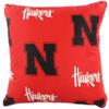 College Covers Everything Comfy Nebraska Cornhuskers 16" x 16" Decorative Pillow view 1