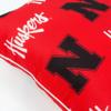 College Covers Everything Comfy Nebraska Cornhuskers 16" x 16" Decorative Pillow view 4