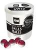 Gunn & Moore GM Cricket Training Ball, Skills Ball Bucket & 24 Skills Balls, Red/White, Size Junior Suitable for Children, Boys and Girls Aged 12 and Under view 1
