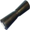 C.H. Yates Rubber 12000 12" Heavy Duty Marine Keel Roller with 5/8" Shaft hole view 1