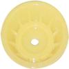 C.H. Yates Rubber 350Y Yellow 3-1/2" Marine Bow Bell with 1/2" Shaft view 1