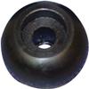 C.H. Yates Rubber 224-5 2-1/2" X 2-1/2" Marine End Cap with 5/8" Shaft for Side Guided Roller view 1
