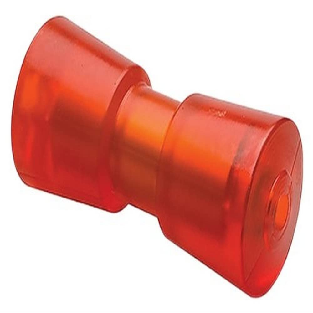 Stoltz Industries RP-8 8" Marine Keel Roller with 5/8" Shaft, Orange, Yellow