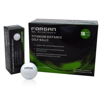 36 Forgan of St Andrews WHITE Distance Golf Balls
