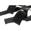 Attwood 12760-7 Boat Deck Rod Holder Set  for Up to 5 Rods, 10-Inch Handle Strap, 6-Inch Rod Tip Strap, Stainless Hardware, Black view 4