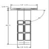 Attwood 0 Degree Hybrid Rod Holder view 2