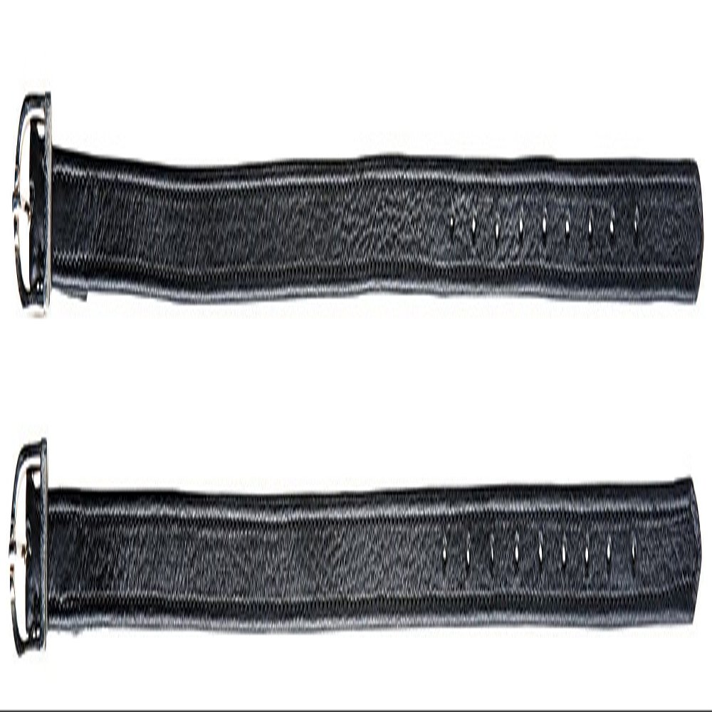 Riding World Unisex Adult 922068 Soft Leather Spur Straps - Black, N/A