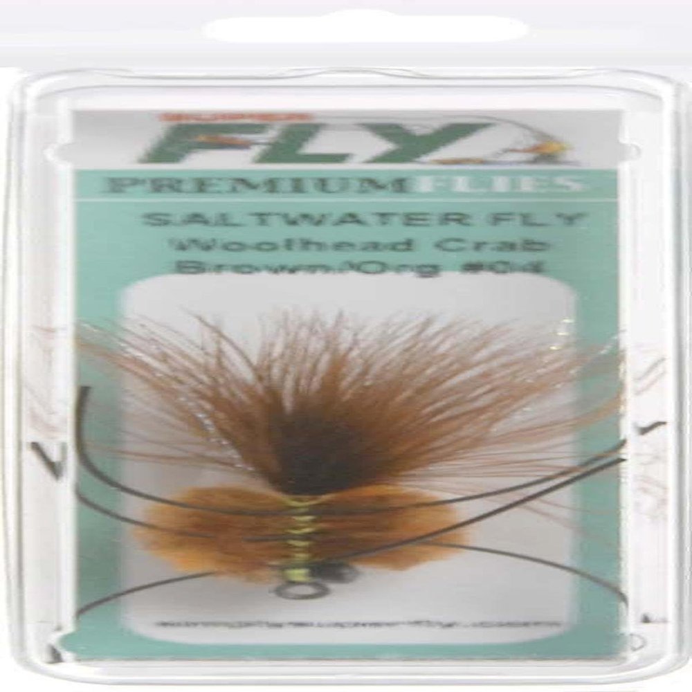 Superfly Woolhead #04 Fishing Lure, Brown