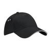 Beechfield Unisex Ultimate 5 Panel Cap With Sandwich Peak One Size Black / Light Grey view 1