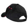 Beechfield Unisex Ultimate 5 Panel Cap With Sandwich Peak One Size Black / Light Grey view 2