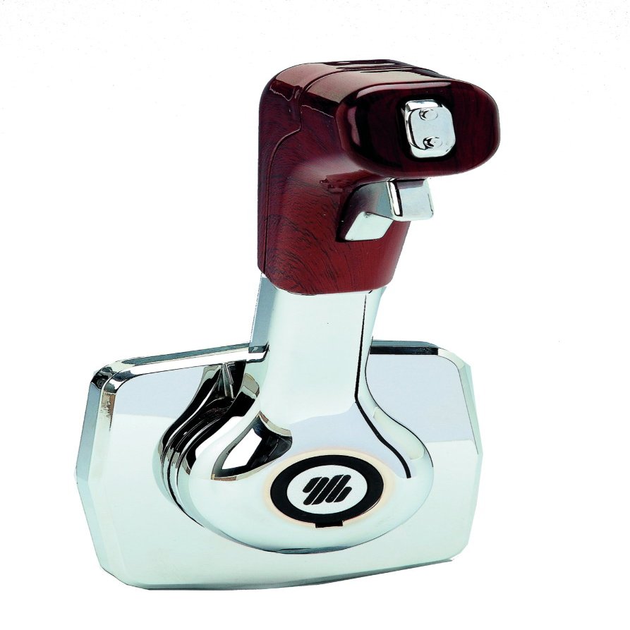 uflex Side Mount Single Lever Control w/Trim, Chrome