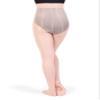 Body Wrappers Children's TotalSTRETCH Mesh Back Seam Convertible Tights - C45, Theatrical Pink 4-6 view 1