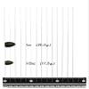 Reins Color TG Slip Sinker 1.0 oz (28.0 g), Black view 2