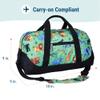 Wildkin Kids Overnighter Duffel Bag  Carry-On Size, Ideal for School & Sleepovers  Wild Animals view 3