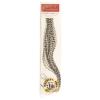 Whiting Farms 100's Saddle Hackle Pack (Grizzly, 12) view 1