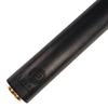 LUCASI LP30 Cue, Coffee Wash-Stained Maple Birdseye, Blue Lake Inlay Rings, 6-Point Black Points, Pinnacle Carbon Fiber Composite Shaft view 3