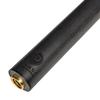 LUCASI LP30 Cue, Coffee Wash-Stained Maple Birdseye, Blue Lake Inlay Rings, 6-Point Black Points, Pinnacle Carbon Fiber Composite Shaft view 4