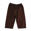 Baby Soy Slip On Pants, Chocolate, 0-3 Months