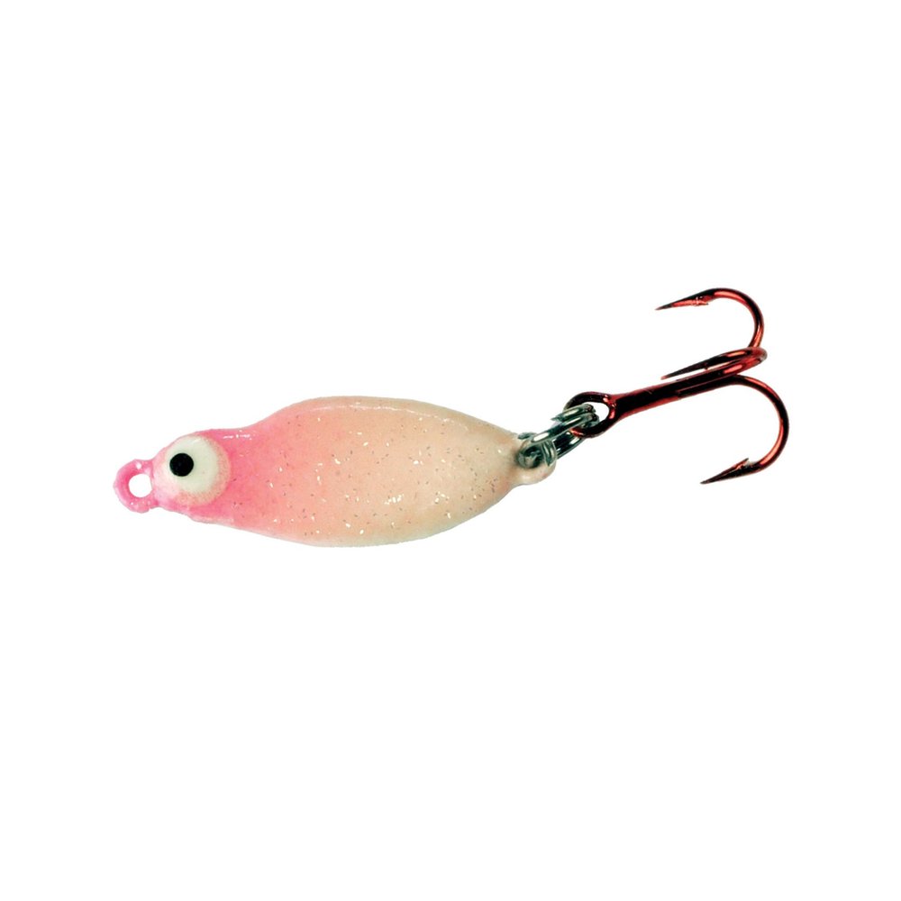 Lindy Techni-Glo Frostee Spoon - Red - 1/8 oz