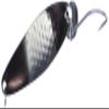 Luhr Jensen 3.5 Coyote Spoon, Live Image/Neon Green Side Stripe (5841-035-1146) view 2
