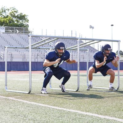 Pro-Down Collegiate Galvanized Steel Lineman Chute