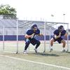Pro-Down Collegiate Galvanized Steel Lineman Chute view 1