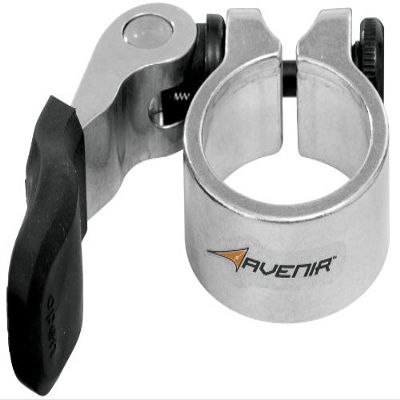 Avenir Quick Release Seat Collars (Silver, 31.8mm)