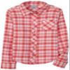 Carhartt Little Girls' Cute Plaid Shirt,Claret,6 view 1