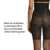 SPANX SPANXshape Original High-Waisted Footless Pantyhose, Black, A view 4