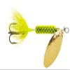 Yakima Bait Wordens Original Rooster Tail Spinner Lure, Chartreuse, 1/2-Ounce view 1