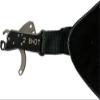 Carter Enterprises 2 Shot Release Buckle Strap, Black view 1
