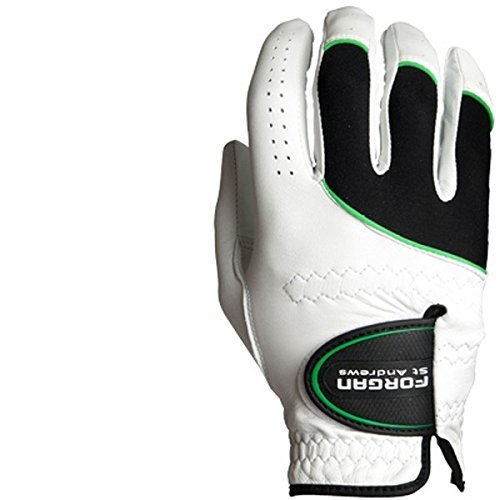 2- FORGAN WHITE AW MENS LH MED GLOVES