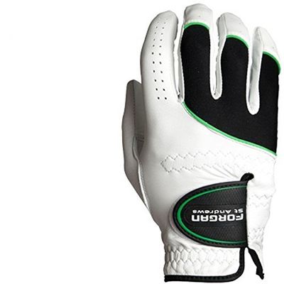 2- FORGAN WHITE AW MENS LH LG GLOVES