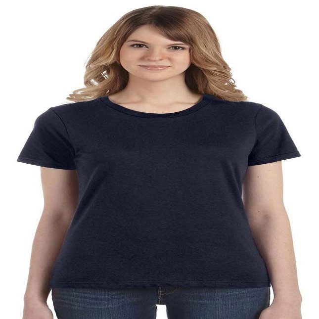 Anvil 880 Ladies Lightweight Tee - Navy, Extra Large